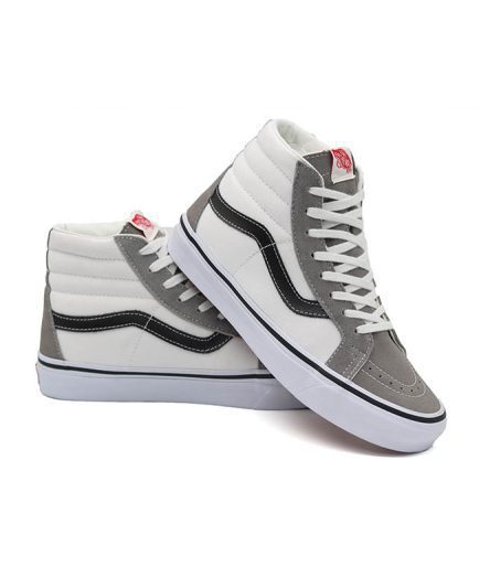 کفش ونس سفیدساق بلند | کفش اسکیت VANS SK8 HI