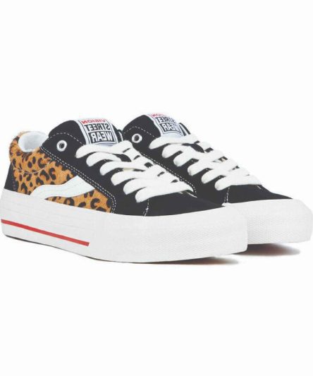 کفش ونس پلنگی زنانه | VANS VISION STREET LEOPARD