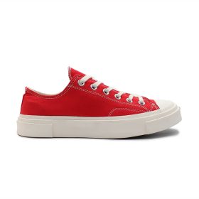 کانورس قرمز دبو-ساق کوتاه، از مدل‌های کلاسیک و پرطرفدار برند Converse است که با طراحی ساده و رنگ جذاب، مناسب استفاده روزمره و استایل‌های کژوال می‌باشد.​