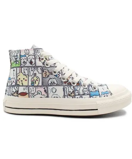 کانورس طرحدار(چیکاوا)زنانه ساق بلند