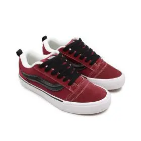 ونس کانواسکول زرشکی پارچه ای