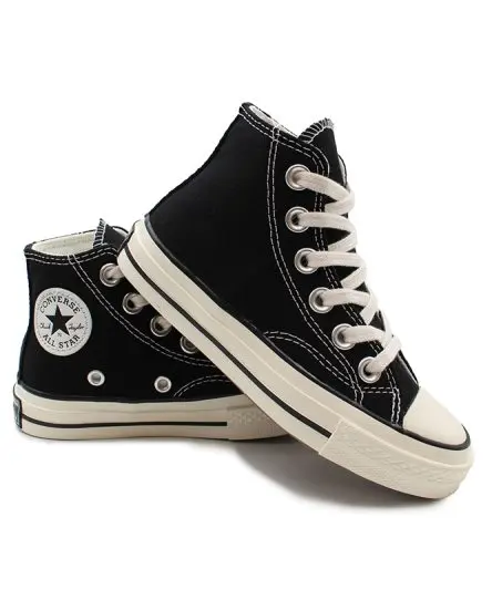 کانورس مشکی ساق