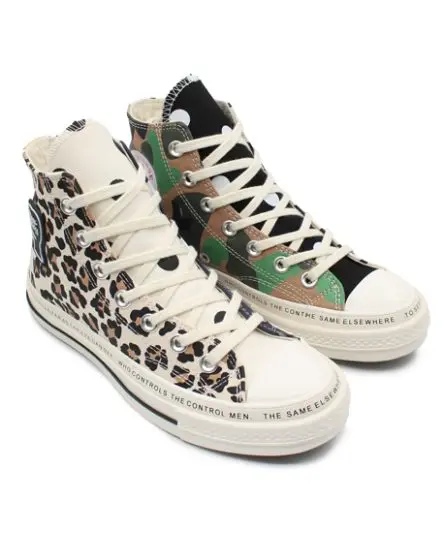 کفش کانورس پلنگی