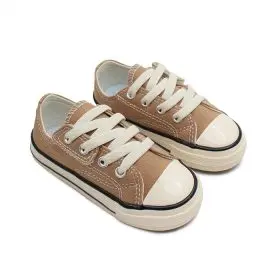 کانورس بچه گانه خاکی کوتاه(بندکشی-چسبی)