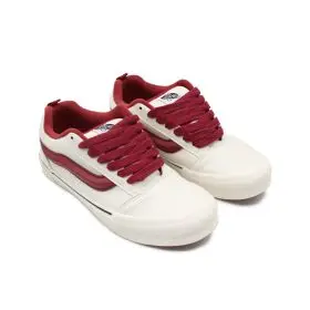 ونس چرم کرم زرشکی