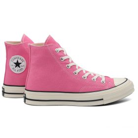 کانورس صورتی ساق بلندزنانه-CONVERSE CHUCK 70 PINK HI