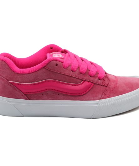 کفش پوتیتو صورتی | کفش ونس KNU SKOOL UNISEX - Skate Shoes - Pink Glow