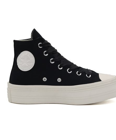 کانورس پلتفرم مشکی- ساق