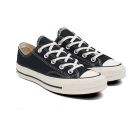 کانورس چاک مشکی سفیدکوتاه -CONVERSE CHUCK70 OX