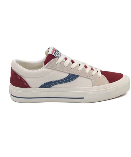 خرید کفش ونس ویژن استریت کرم زرشکی