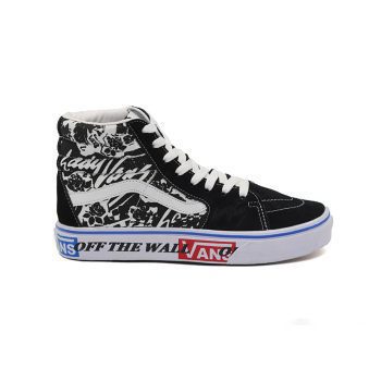 کفش ونس طرحدارساقدار | Vans Sk8-Hi Off The Wall