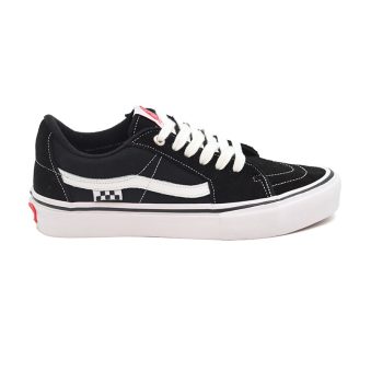 کفش ونس مشکی سفید | Vans SK8 Low مشکی سفید
