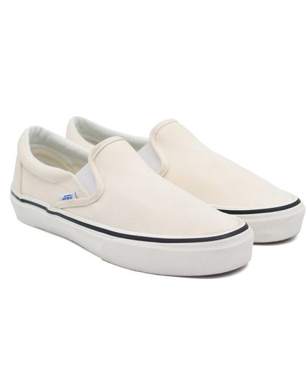 کفش ونس کرم دخترانه | ونس کرم جورابی VANS SLIP-ON BEIGE