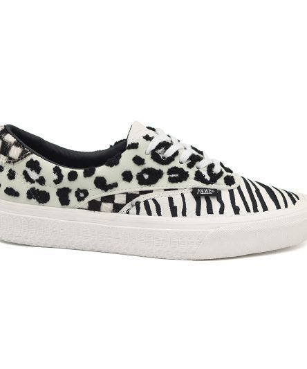 Vans ونس طرحدارکلاسیک زبرا ترکیب چرم
