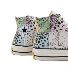 کانورس چاک70طرحدار ساق بلند(باندانا)