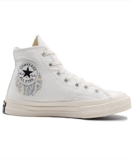 کانورس کرم روشن طرحدار ساق بلند(چهل تیکه)