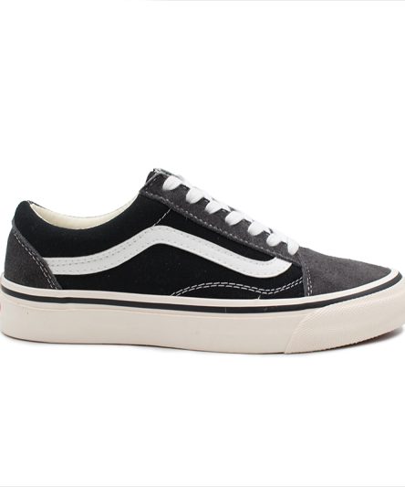 ونس اولداسکول مشکی طوسی کوتاه