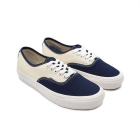 کفش ونس کلاسیک کرم سرمه ای