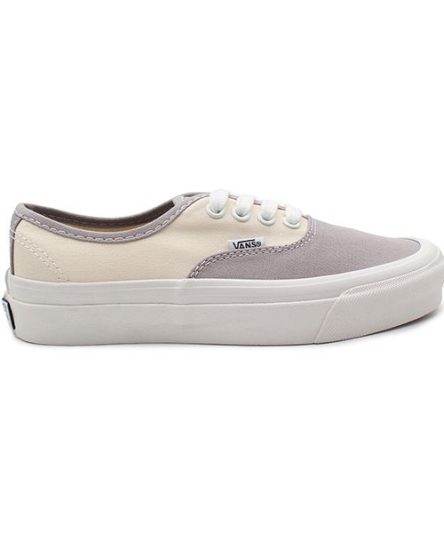 کفش ونس کلاسیک بندی طوسی کرم