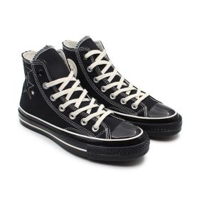 کانورس چاک1970مشکی طرح ستاره ساق بلند