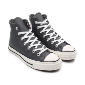 کانورس چاک1970چرم طوسی ساق بلند