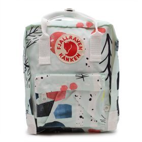 Kanken کوله پشتی طرحدار20لیتری سبزروشن کنکن